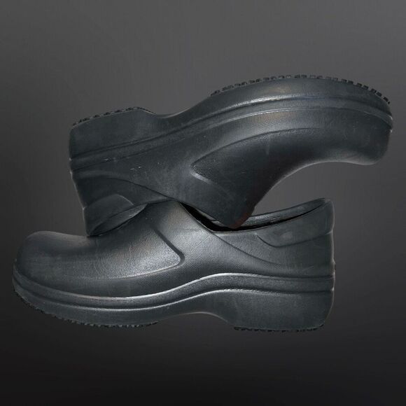 Crocs Neria Pro II Black Dual Comfort Clogs Size W 8 - Picture 6 of 9